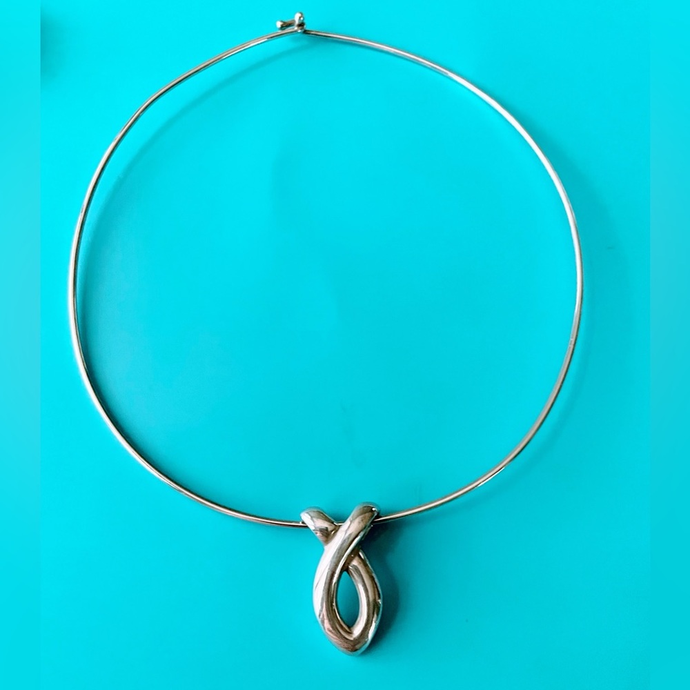 James Avery silver woman’s choker - retired item
